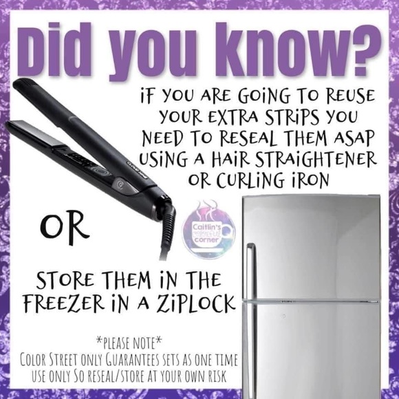 So-Ho-over it Color Street 100%dry nail polish ⭐️ - Picture 6 of 6